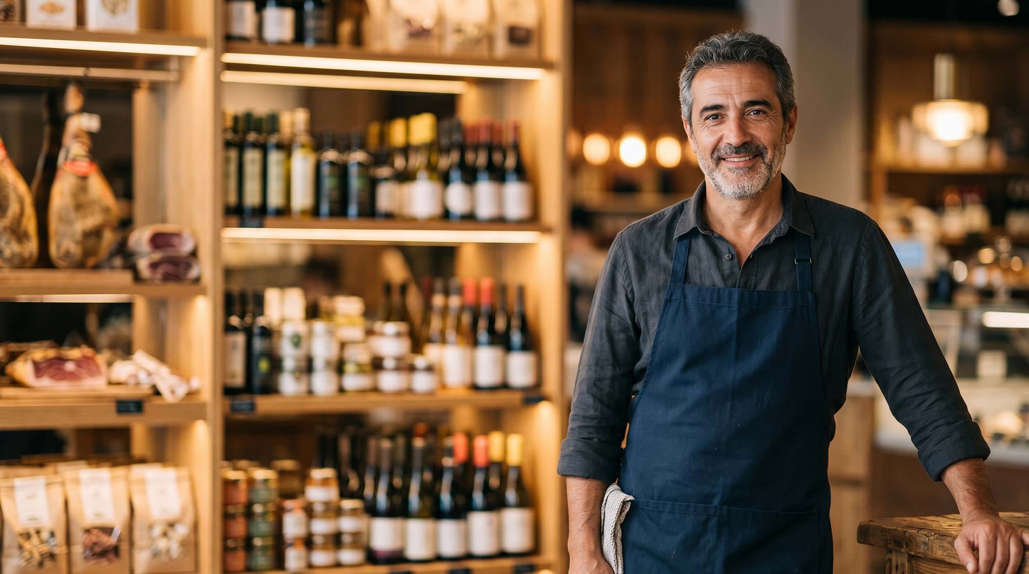 Création de site internet pour épicerie fine
